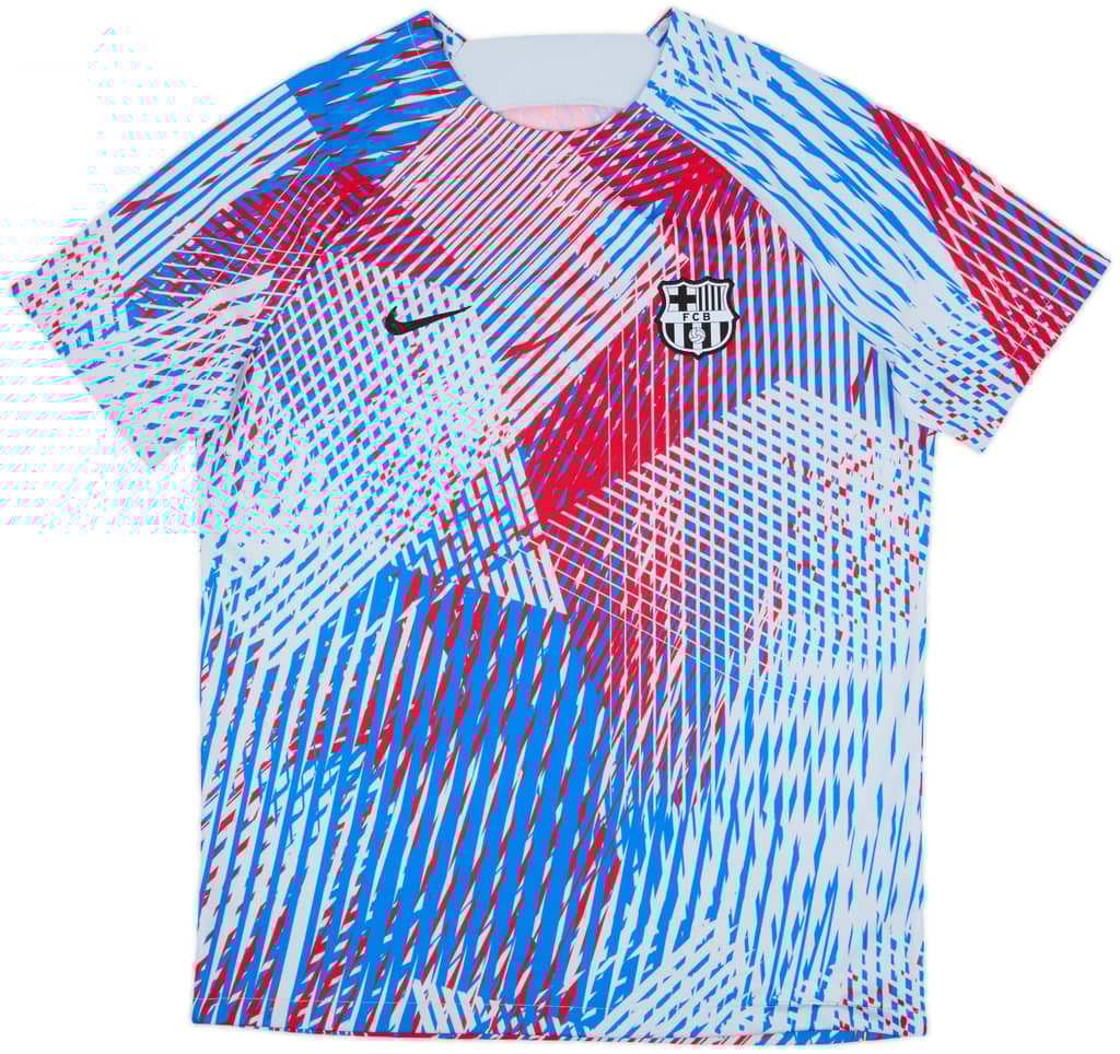 2022-23 Barcelona Nike Training Shirt - 9/10 - (L)