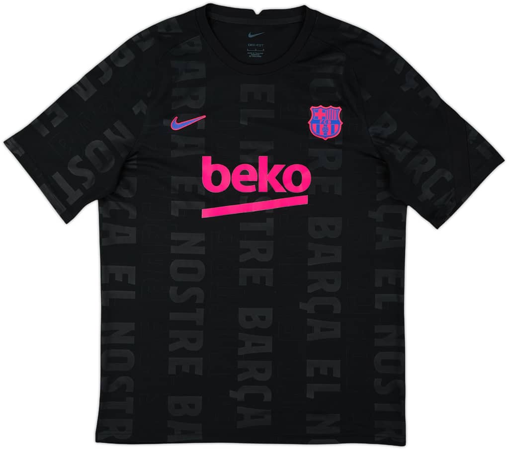 2021-22 Barcelona Nike Training Shirt - 8/10 - (L)