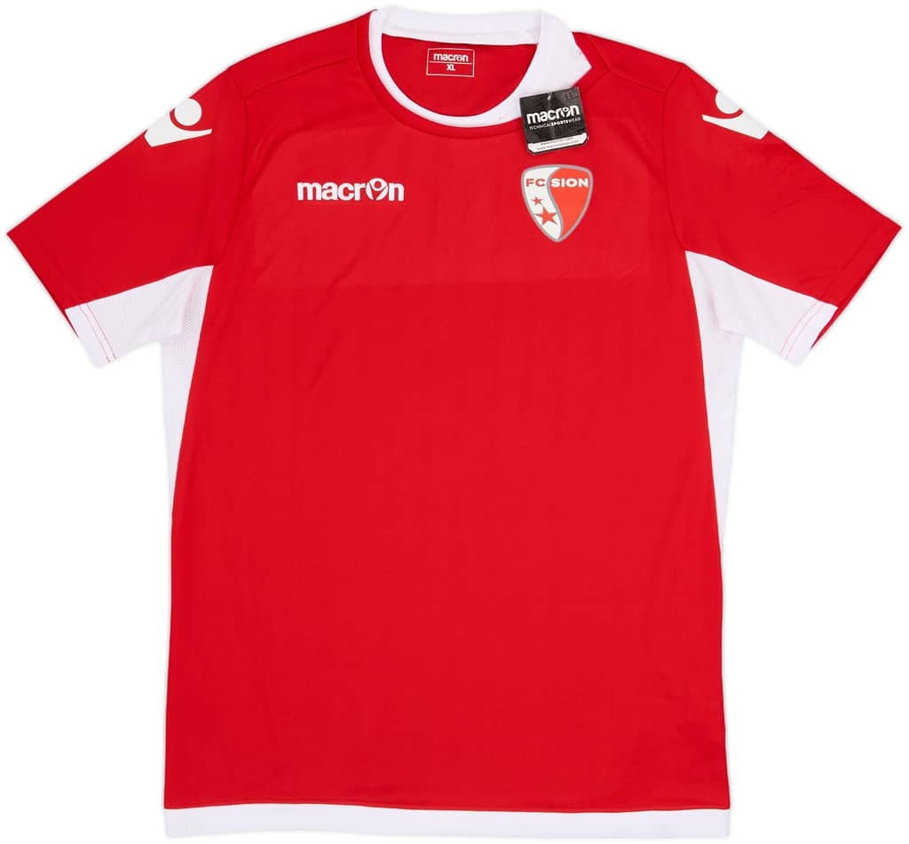 Camiseta Macron de entrenamiento de FC Sion 2018-19 (XL)