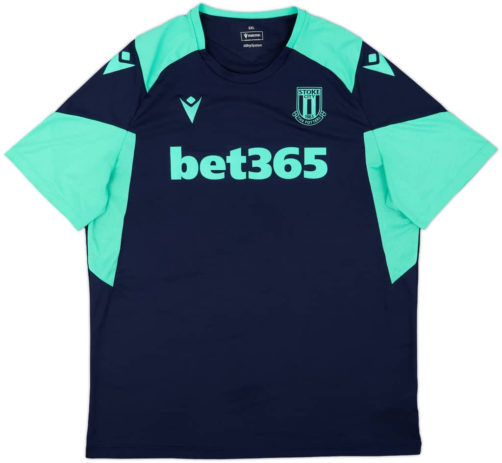 2019-20 Stoke City Macron Training Shirt - 8/10 - (3XL)