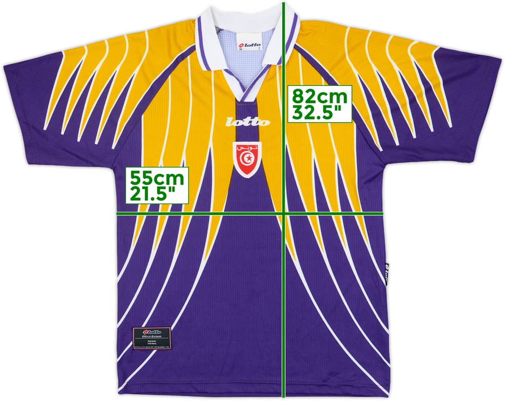 1998 Tunisia GK S/S Shirt - 8/10 - (M)