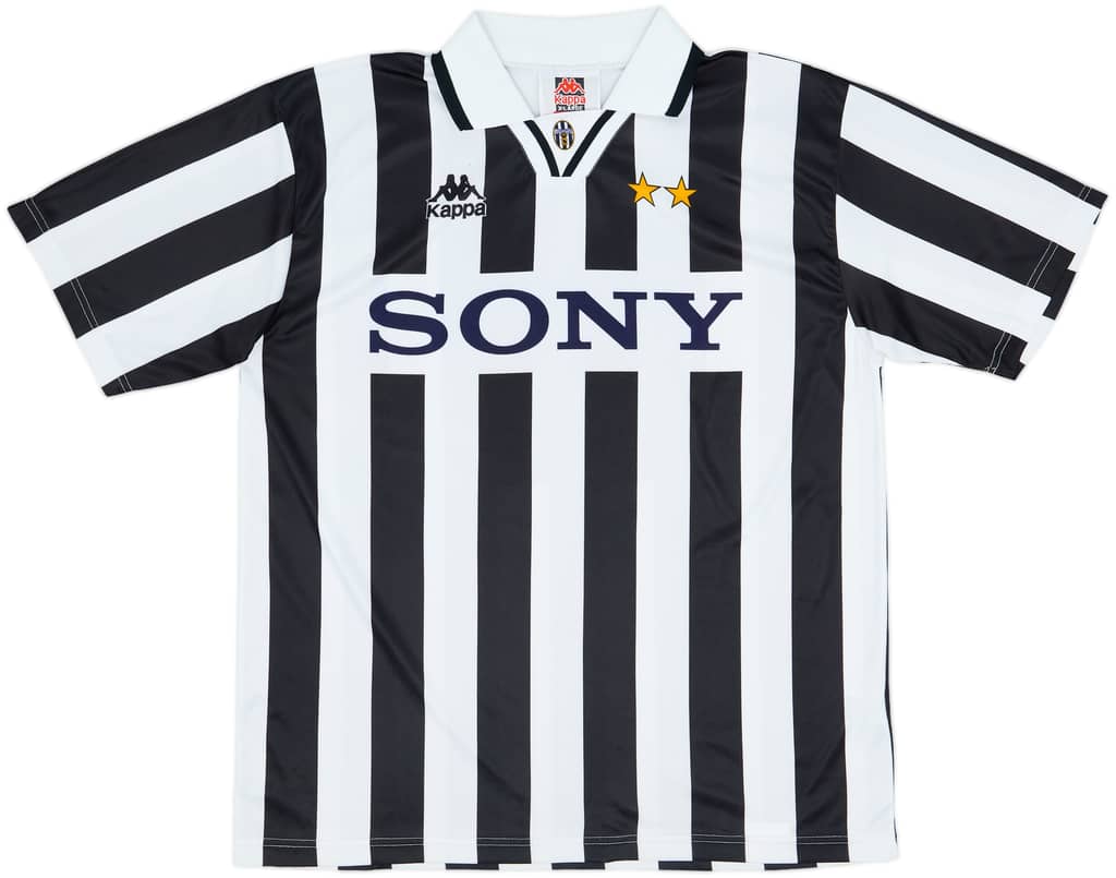 1995-97 Juventus Basic Home Shirt - 7/10 - (XL)