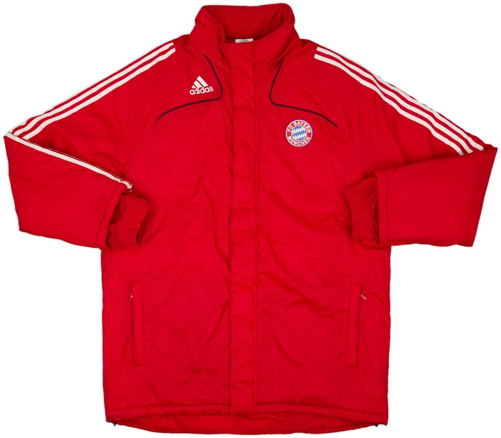 2008-09 Bayern Munich adidas Padded Bench Coat - 8/10 - (L/XL)