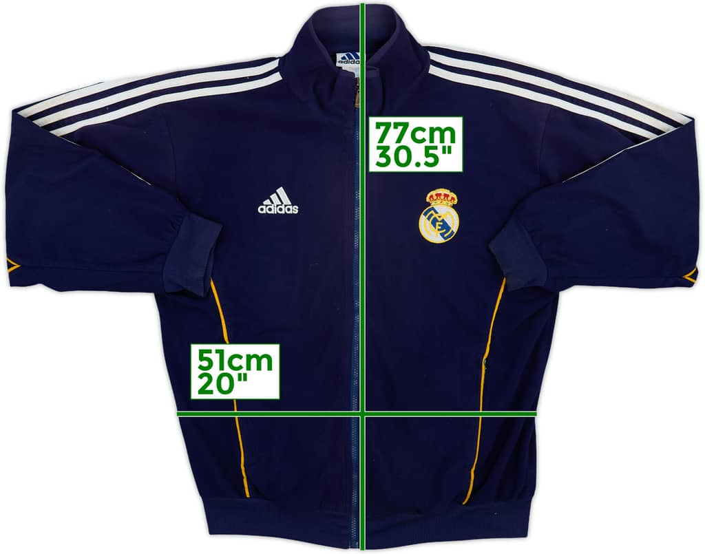 1998-99 Real Madrid adidas Track Jacket - 8/10 - (M/L)