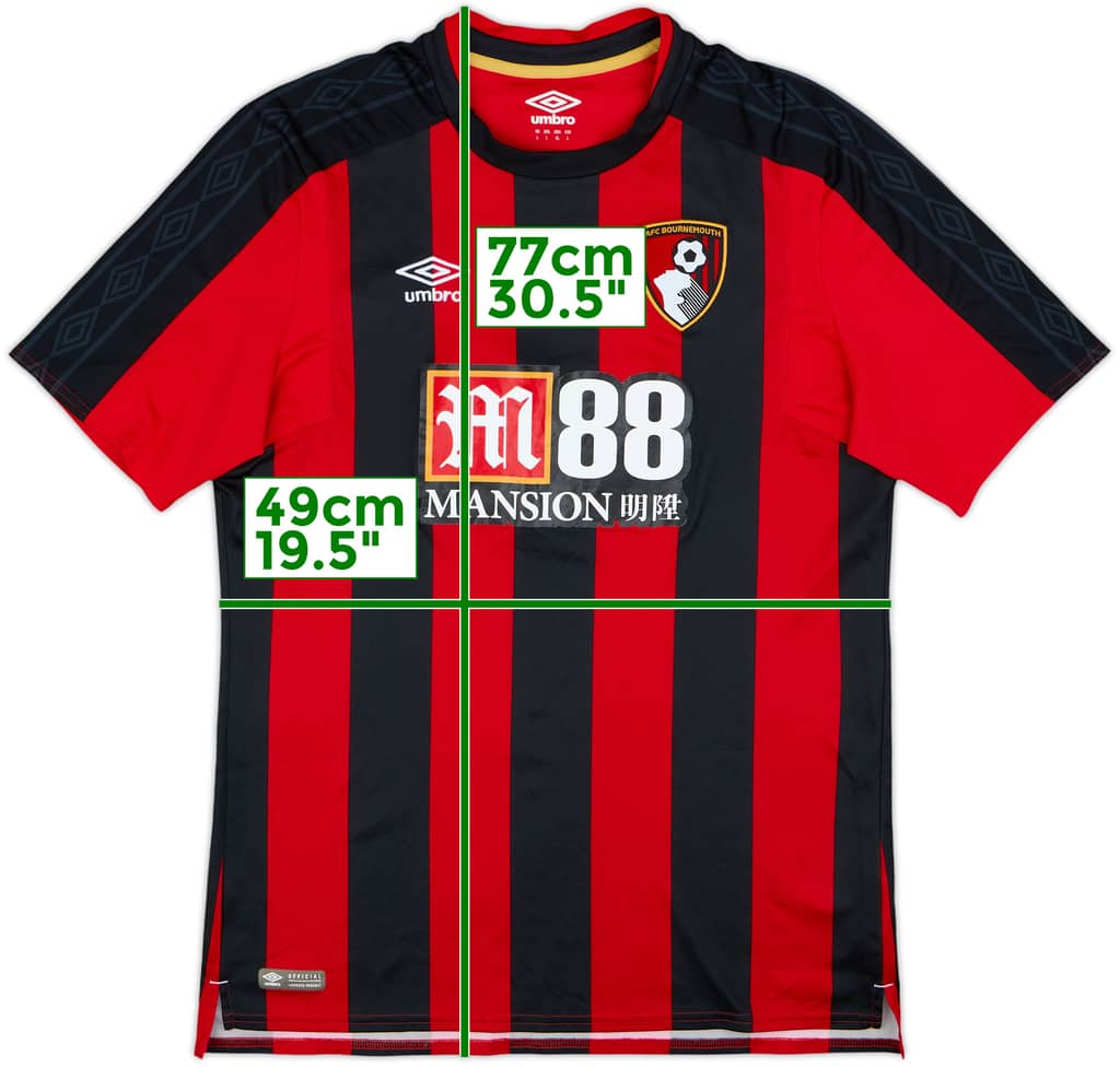 Camiseta de local del Bournemouth 2017-18 - 6/10 - (L)