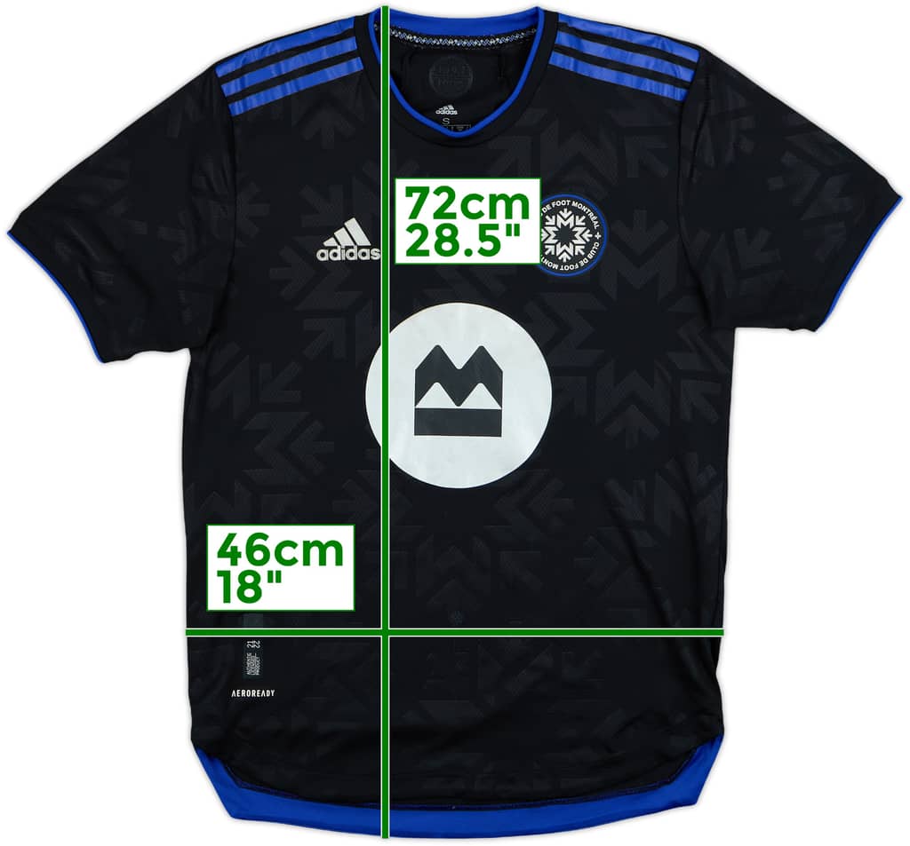 2021-22 Montreal Impact Authentic Home Shirt - 7/10 - (S)