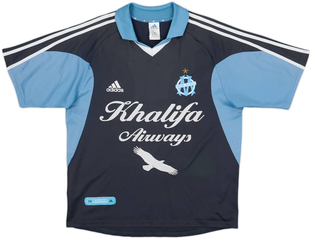 2001-02 Olympique Marseille Away Shirt - 6/10 - (L)