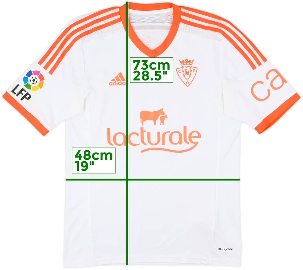 2014-15 Osasuna Away Shirt - 9/10 - (S)