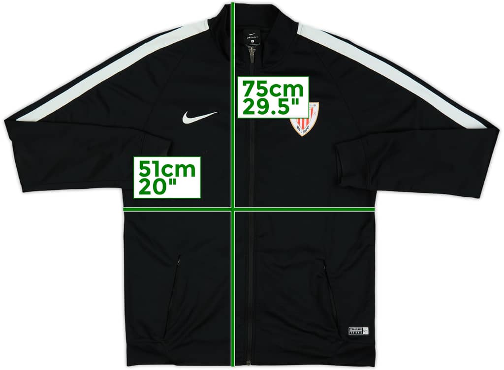 2016-17 Athletic Bilbao Nike Track Jacket - 10/10 - (L)