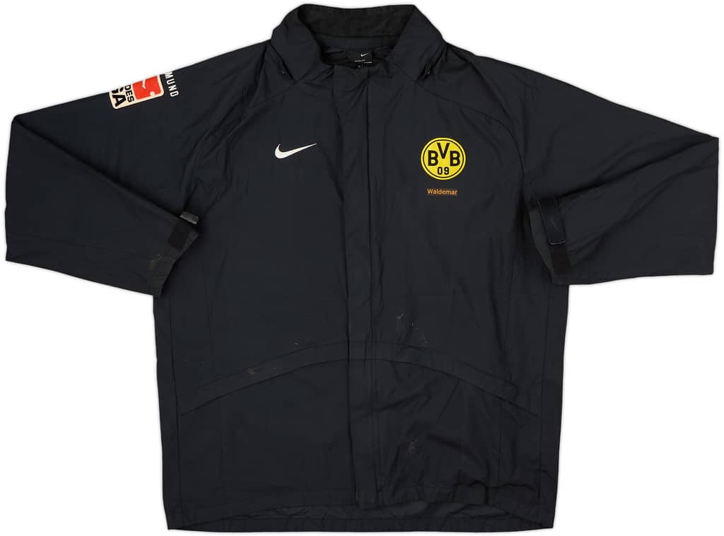 2006-07 Borussia Dortmund Nike Hooded Rain Jacket - 7/10 - (M)