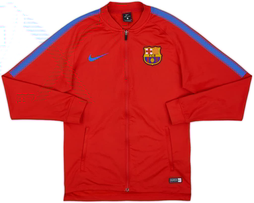 2017-18 Barcelona Nike Track Jacket - 8/10 - (S)