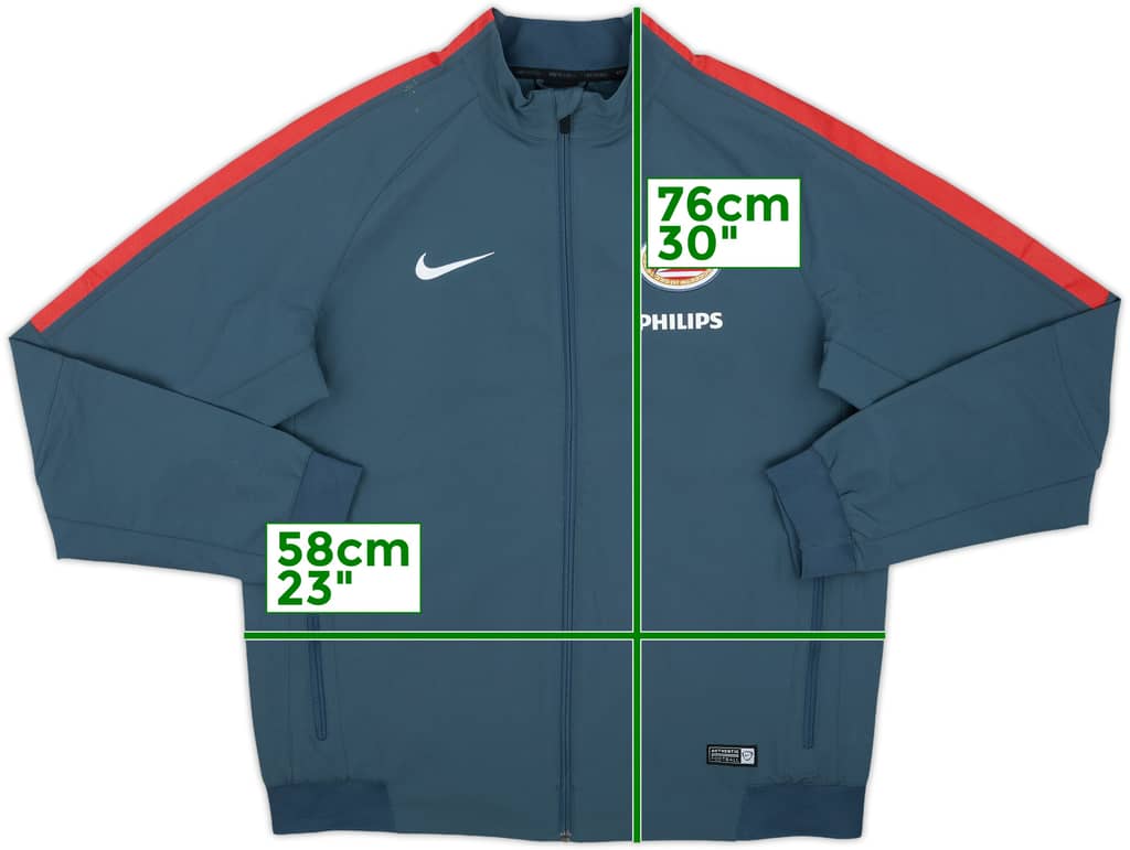 2014-15 PSV Nike Track Jacket - 9/10 - (L)