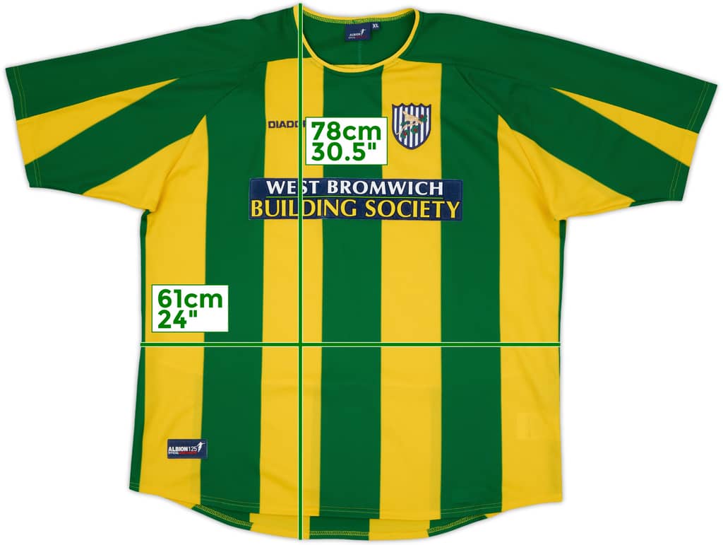 2003-04 West Brom Away Shirt - 10/10 - (XL)