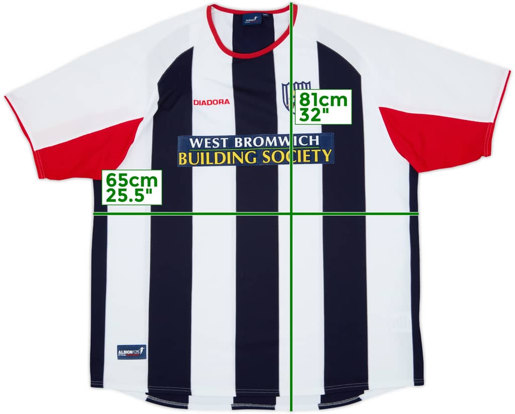 2003-04 West Brom Home Shirt - 9/10 - (XXL)