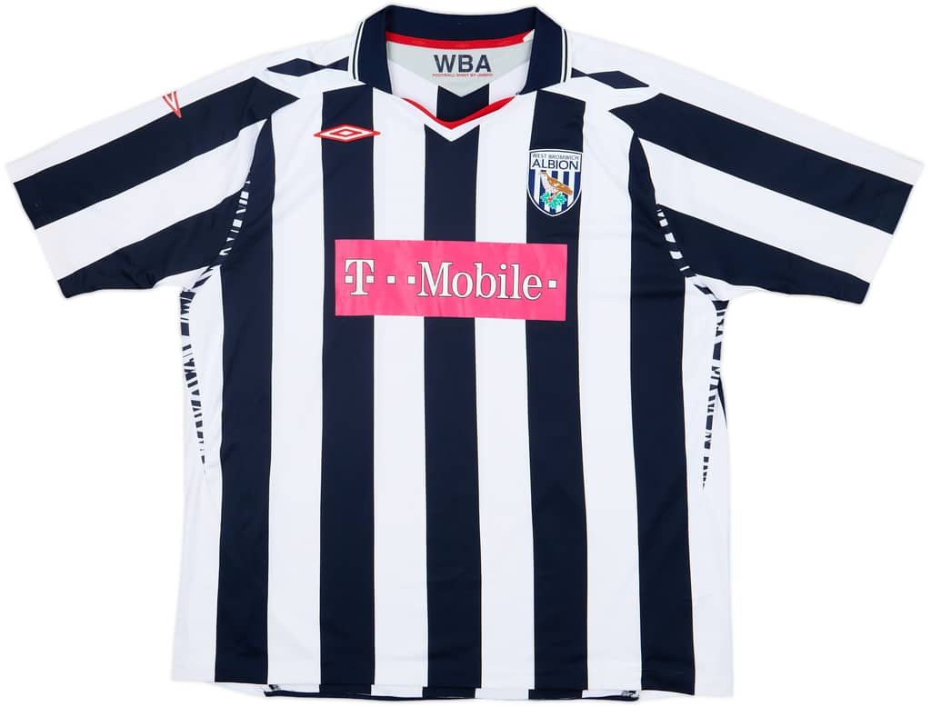 2007-08 West Brom Home Shirt - 5/10 - (XXL)