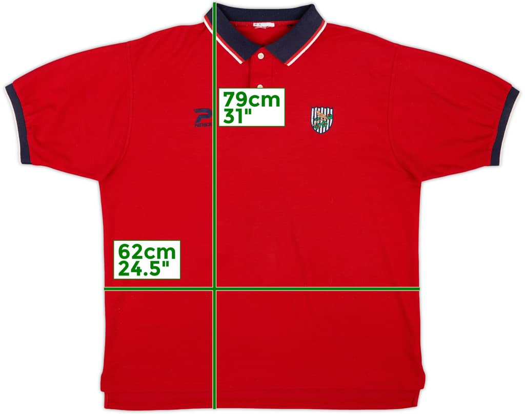 2000-01 West Brom Patrick Polo Shirt - 8/10 - (XL)