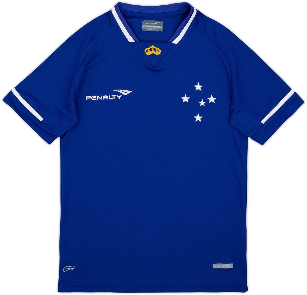 2015 Cruzeiro Home Shirt - 8/10 - (S)