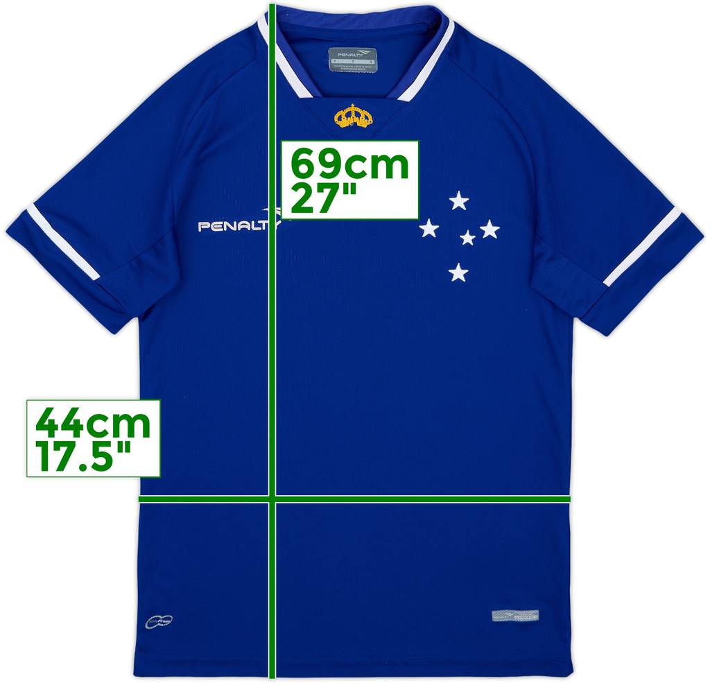 2015 Cruzeiro Home Shirt - 8/10 - (S)