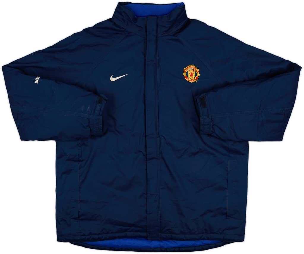 2005-06 Manchester United Nike Padded Bench Coat - 8/10 - (XL)