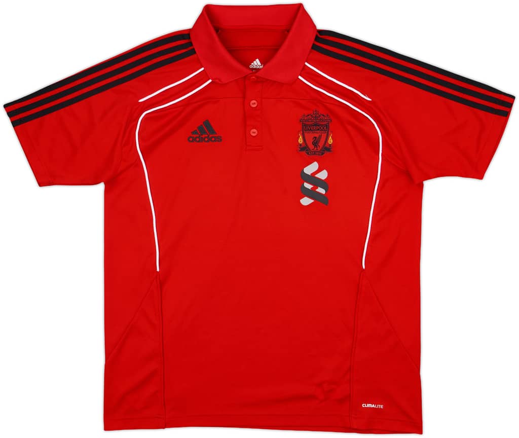 2010-11 Liverpool adidas Polo Shirt - 10/10 - (L)