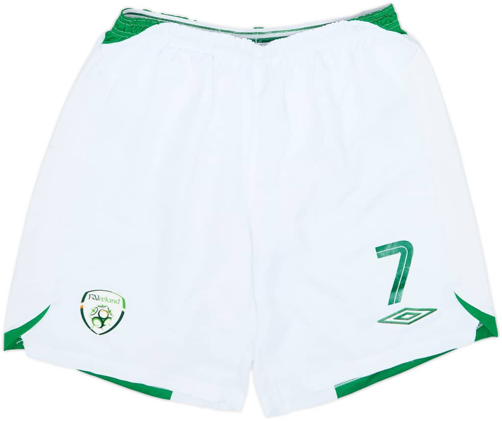2006-08 Ireland Home Shorts #7 - 7/10 - (L)