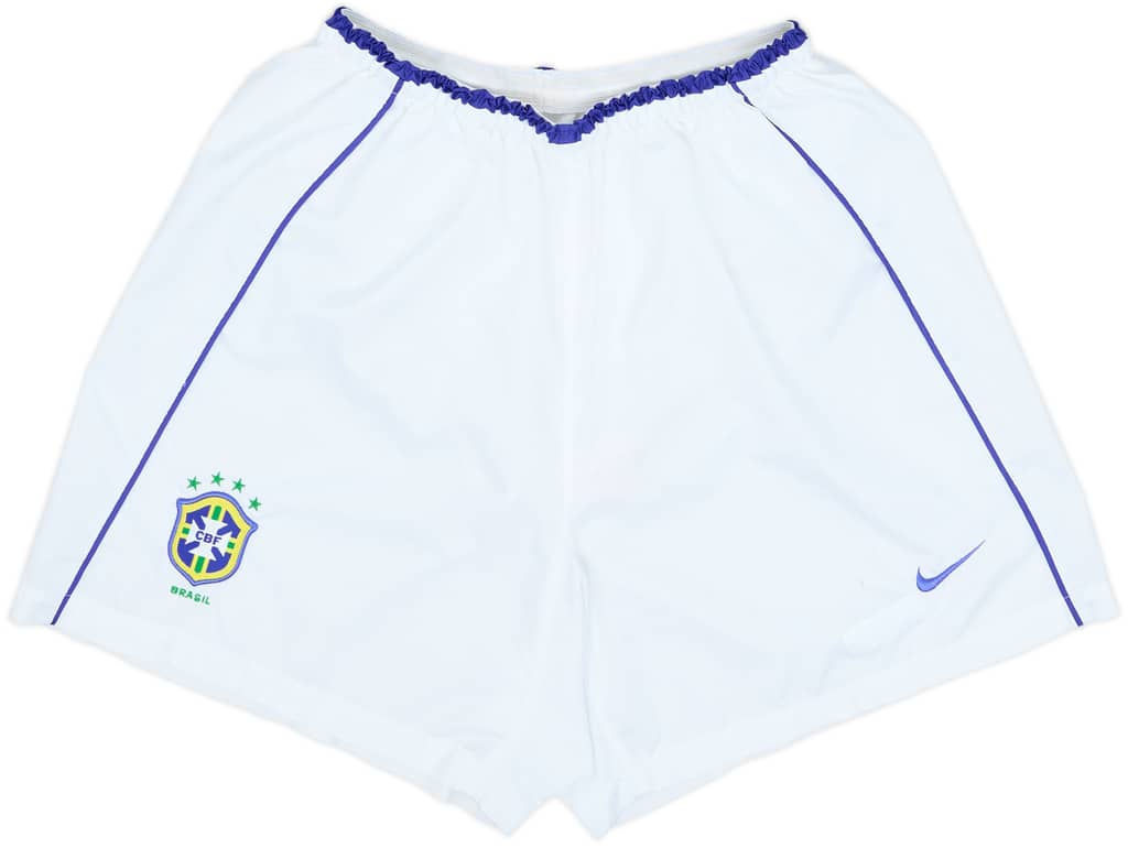 2002-04 Brazil Away Shorts - 9/10 - (M)