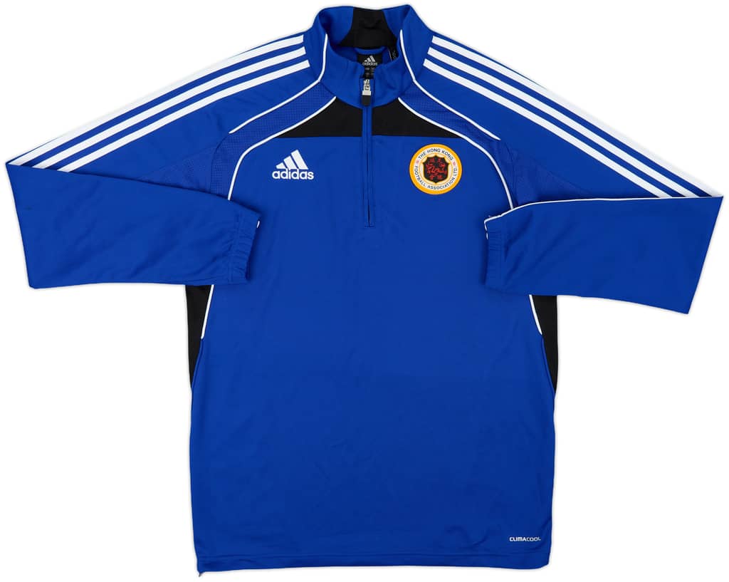 2010-11 Hong Kong adidas 1/4 Zip Drill Top - 8/10 - (M)