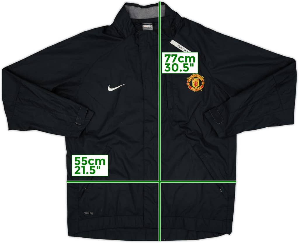 2007-08 Manchester United Nike Rain Jacket - 7/10 - (S)