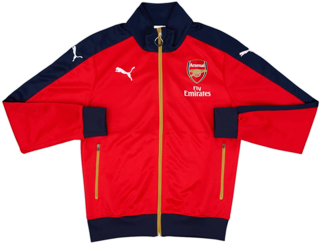 2015-16 Arsenal Puma Track Jacket - 9/10 - (S)