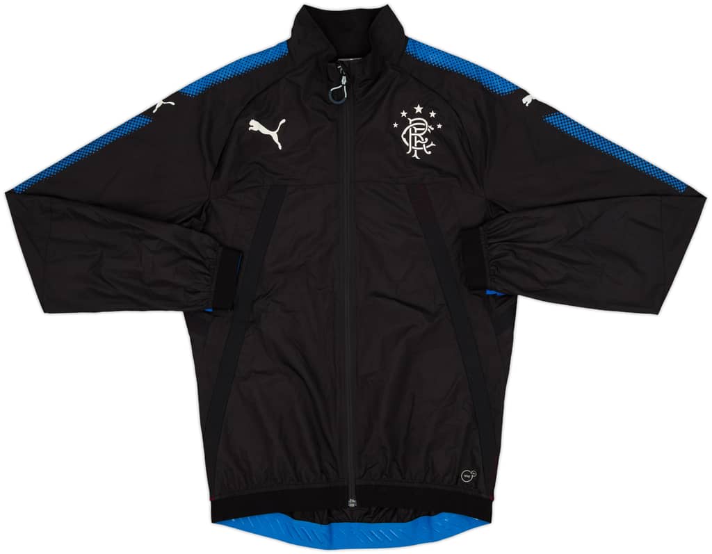 2017-18 Rangers Puma Player Issue Track Jacket - 8/10 - (M)