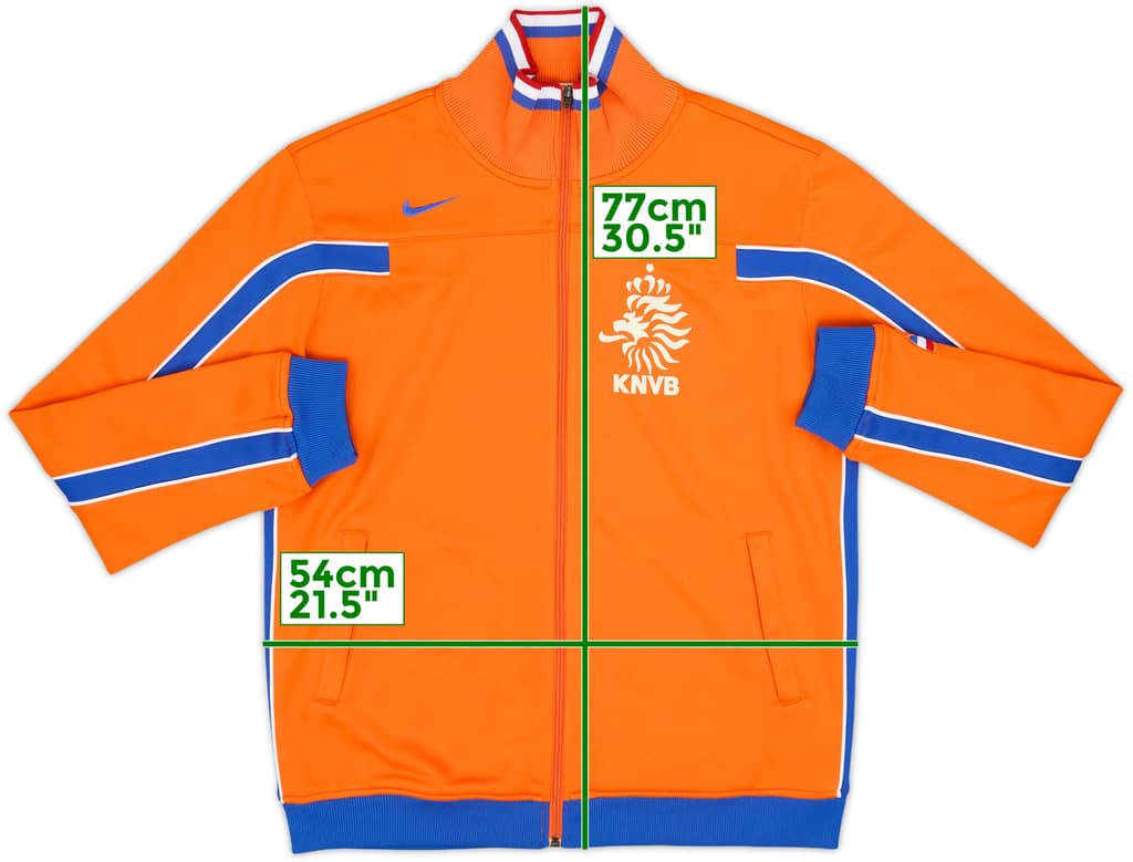 2008-09 Netherlands Nike Track Jacket - 8/10 - (M)