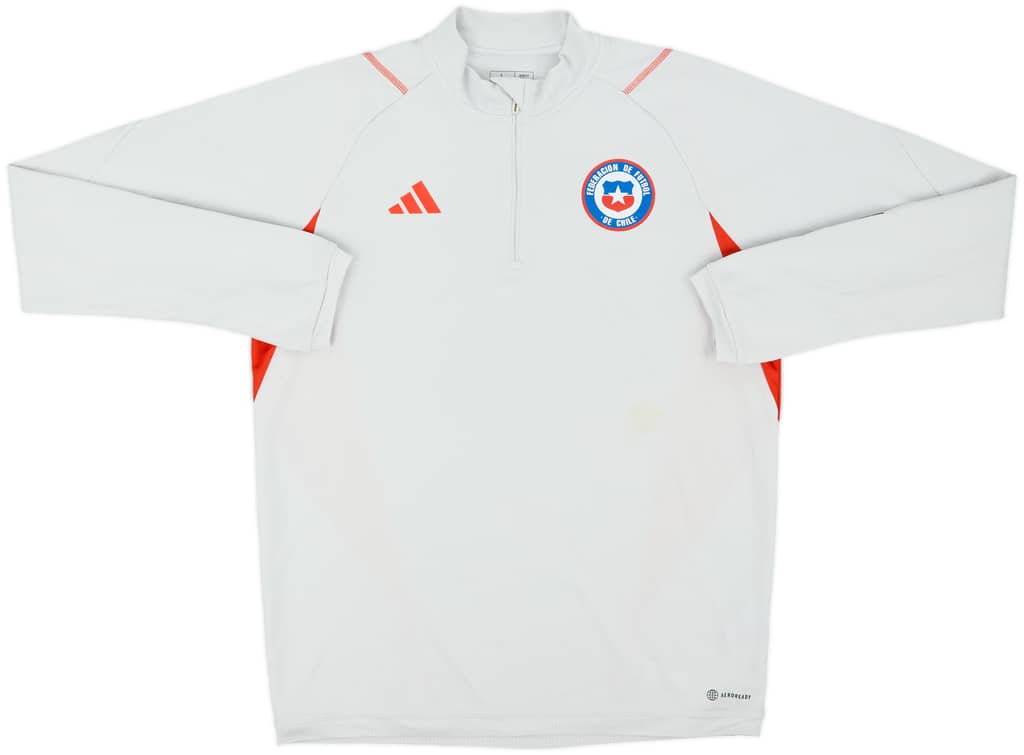 2022-23 Chile adidas 1/4 Zip Drill Top - 8/10 - (L)
