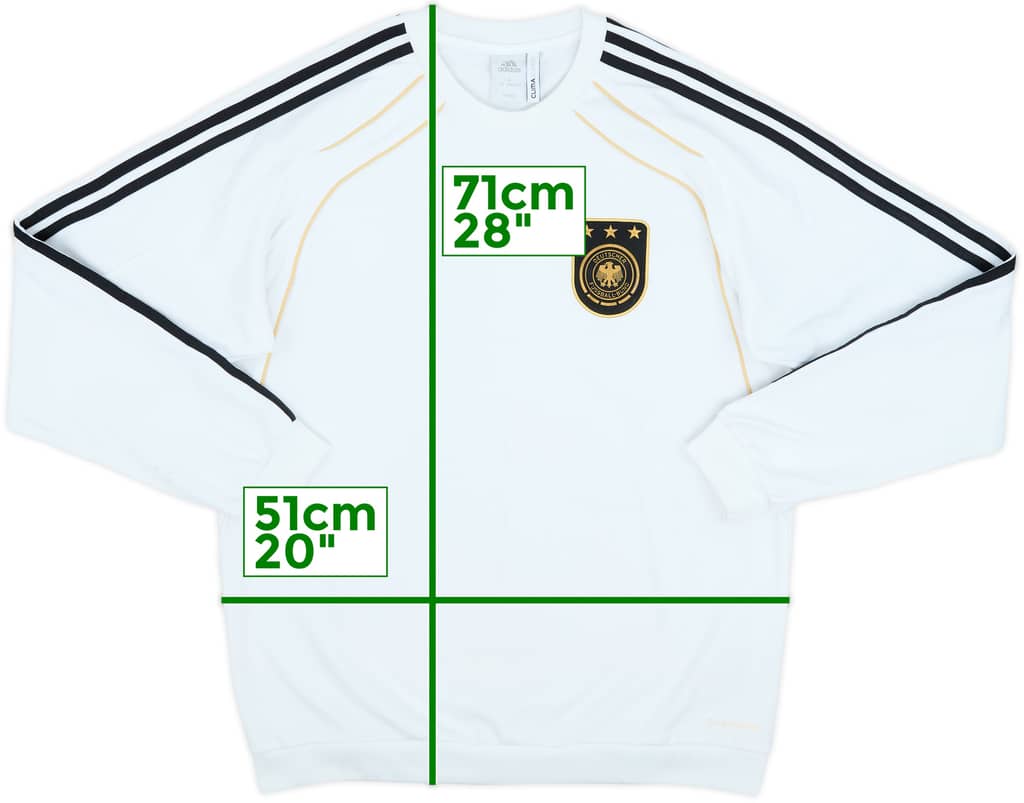 2009-10 Germany adidas Sweat Top - 8/10 - (L)