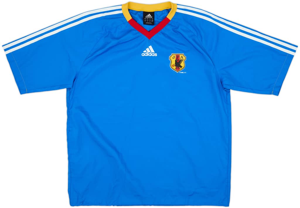 2004-05 Japan adidas Drill S/S Top - 10/10 - (S)