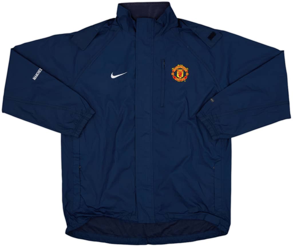 2005-06 Manchester United Nike Abrigo acolchado de banquillo - 8/10 - (M)
