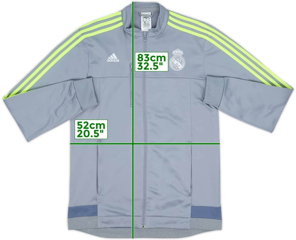 2015-16 Real Madrid adidas Track Jacket - 8/10 - (M)