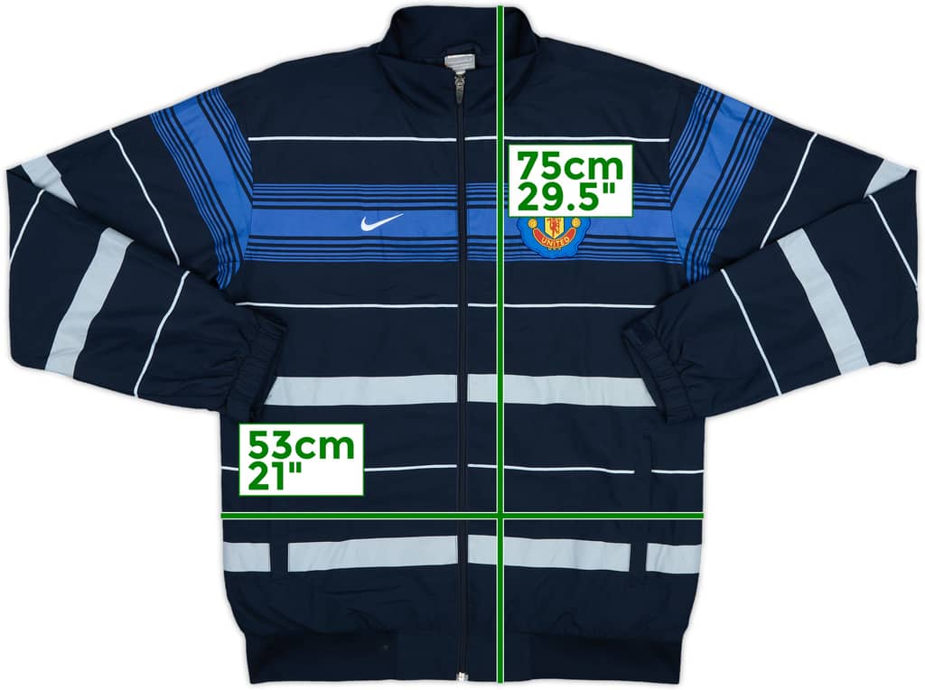 2004-05 Manchester United Nike Track Jacket - 8/10 - (L)