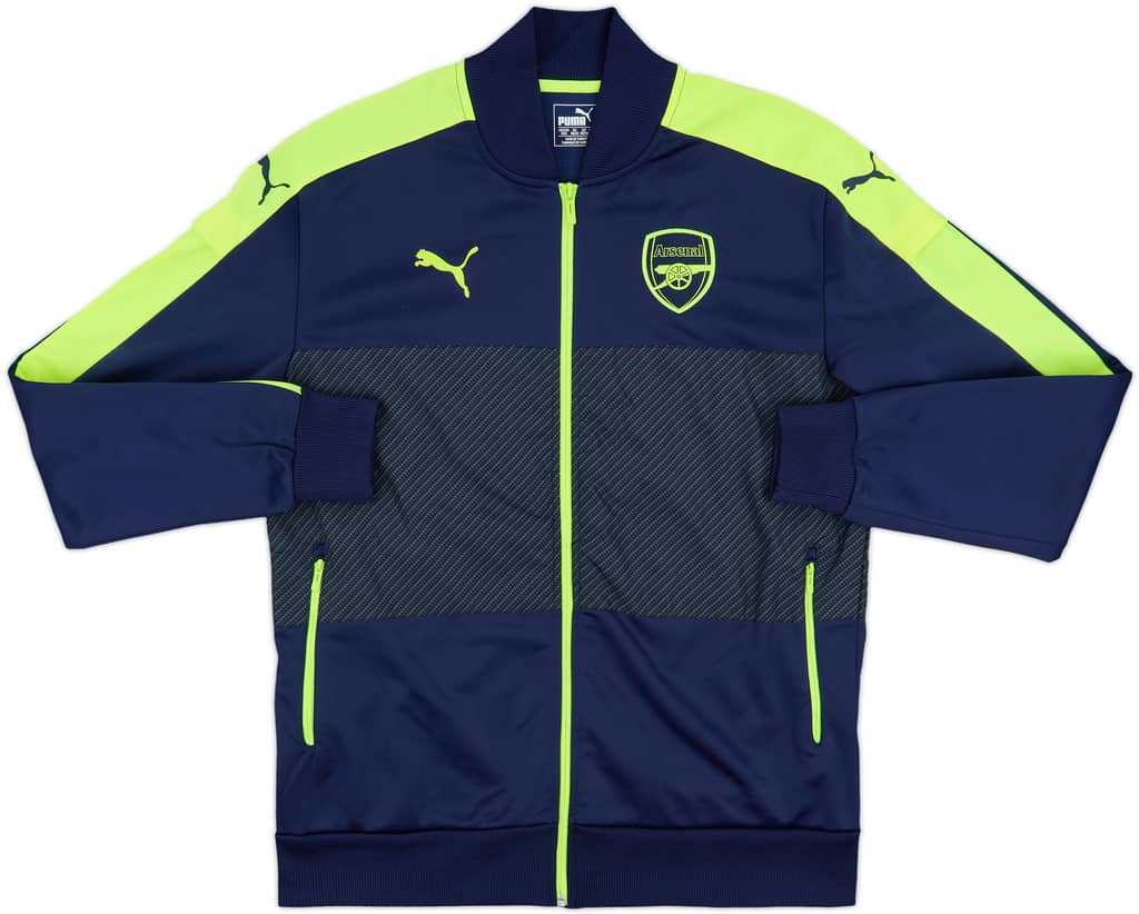 2015-16 Arsenal Puma Track Jacket - 9/10 - (M)