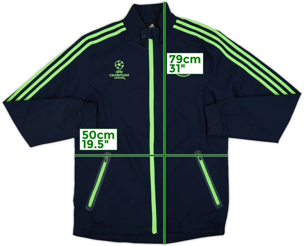 2010-11 Chelsea adidas CL Track Jacket - 9/10 - (M)