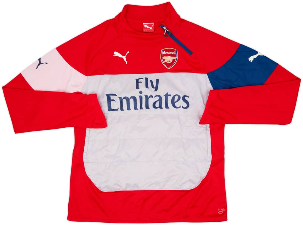 2015-16 Arsenal Puma 1/4 Zip Drill Top - 9/10 - (L)