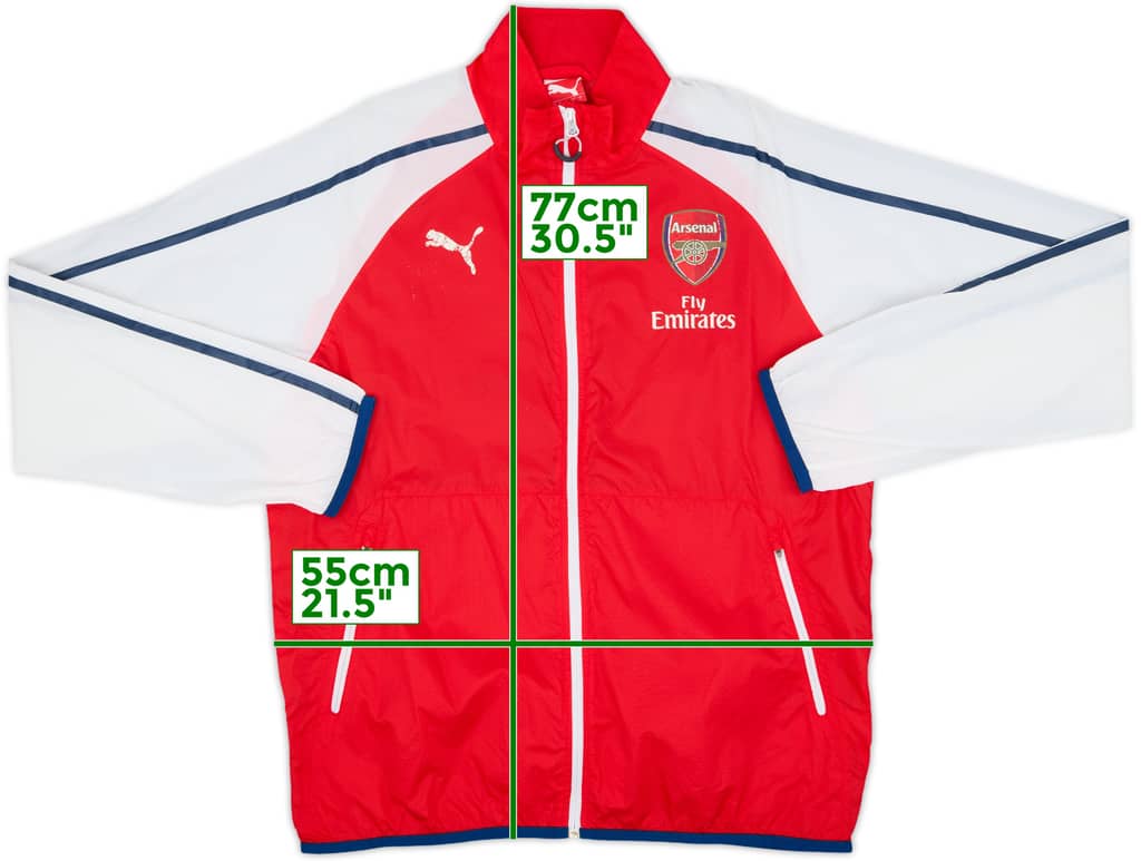 2014-15 Arsenal Puma Windbreaker - 7/10 - (L)