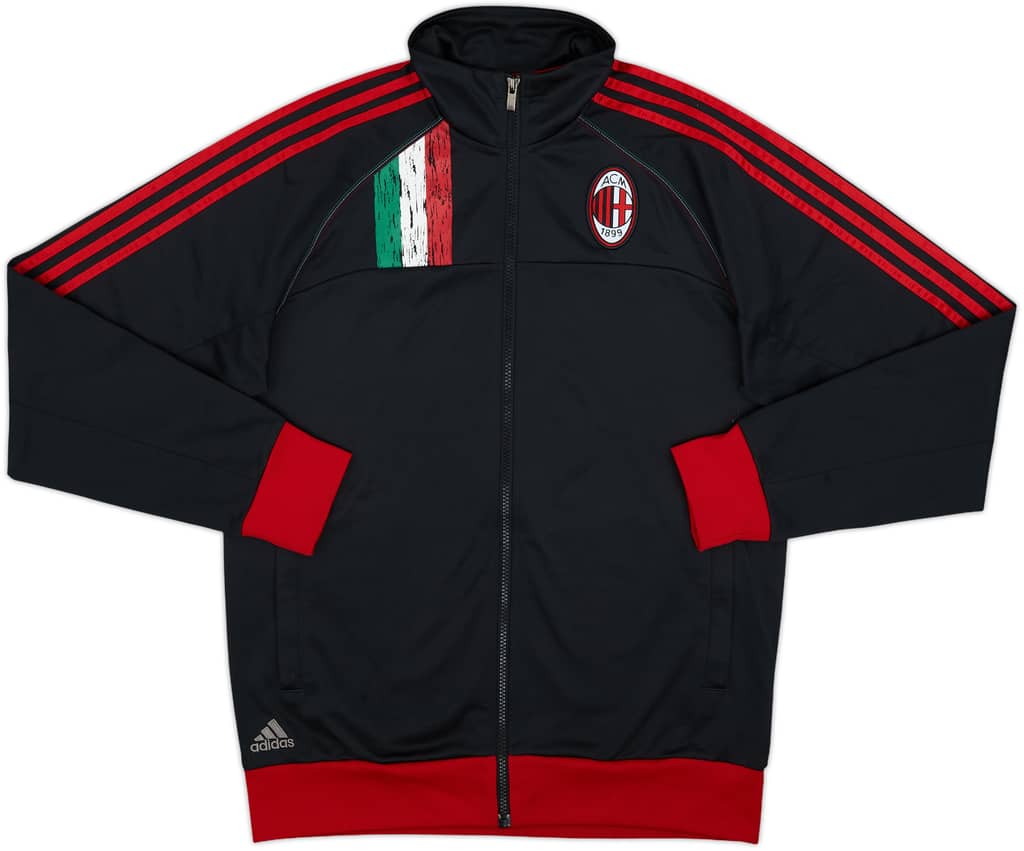2012-13 AC Milan adidas Track Jacket - 8/10 - (M)