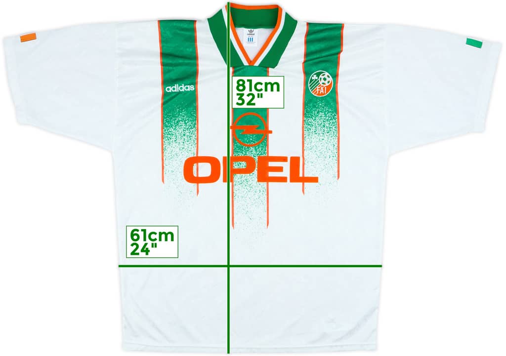 1994 Ireland Away Shirt - 8/10 - (L/XL)