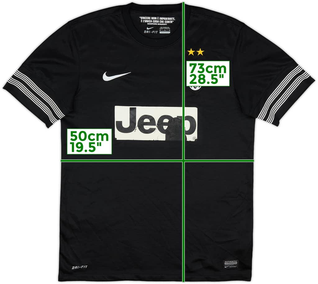 2012-13 Juventus Away Shirt - 4/10 - (M)