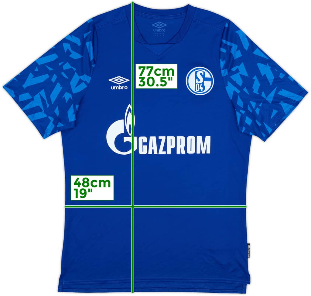 2019-20 Schalke Home Shirt - 8/10 - (M)