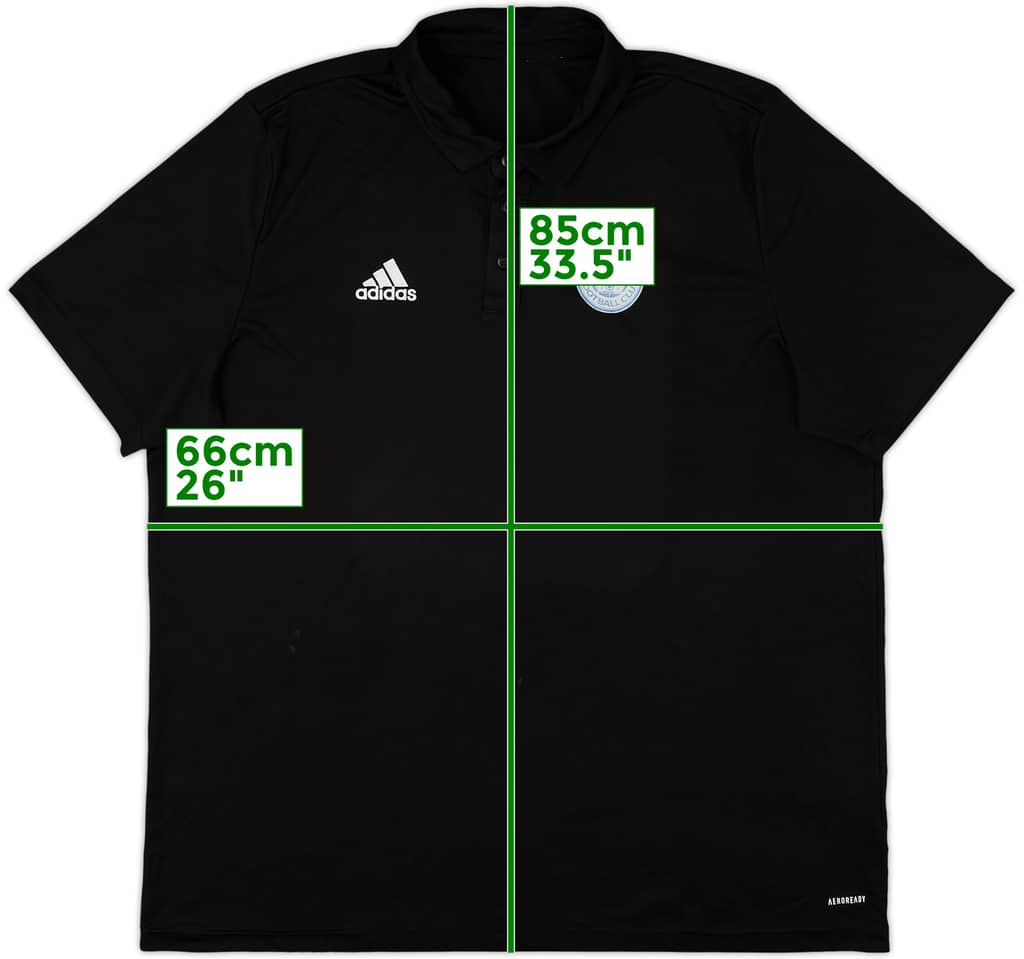 2023-24 adidas Template Polo Shirt (Leicester) - 7/10 - (XXL)