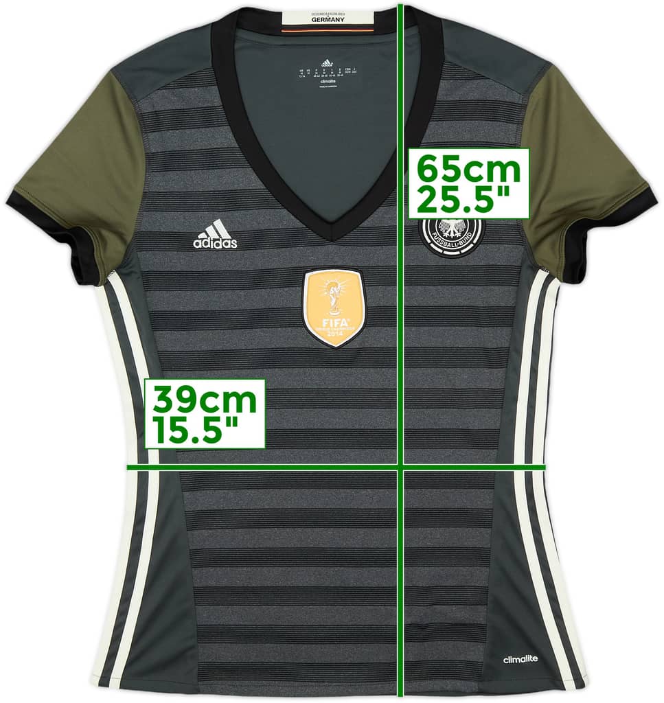 2015-17 Germany Away Shirt - 10/10 - (Women's M)