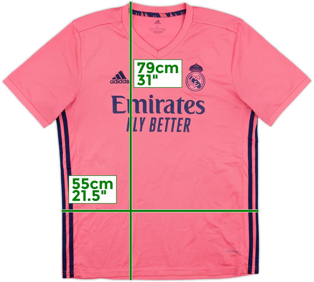 2020-21 Real Madrid Away Shirt - 10/10 - (L)