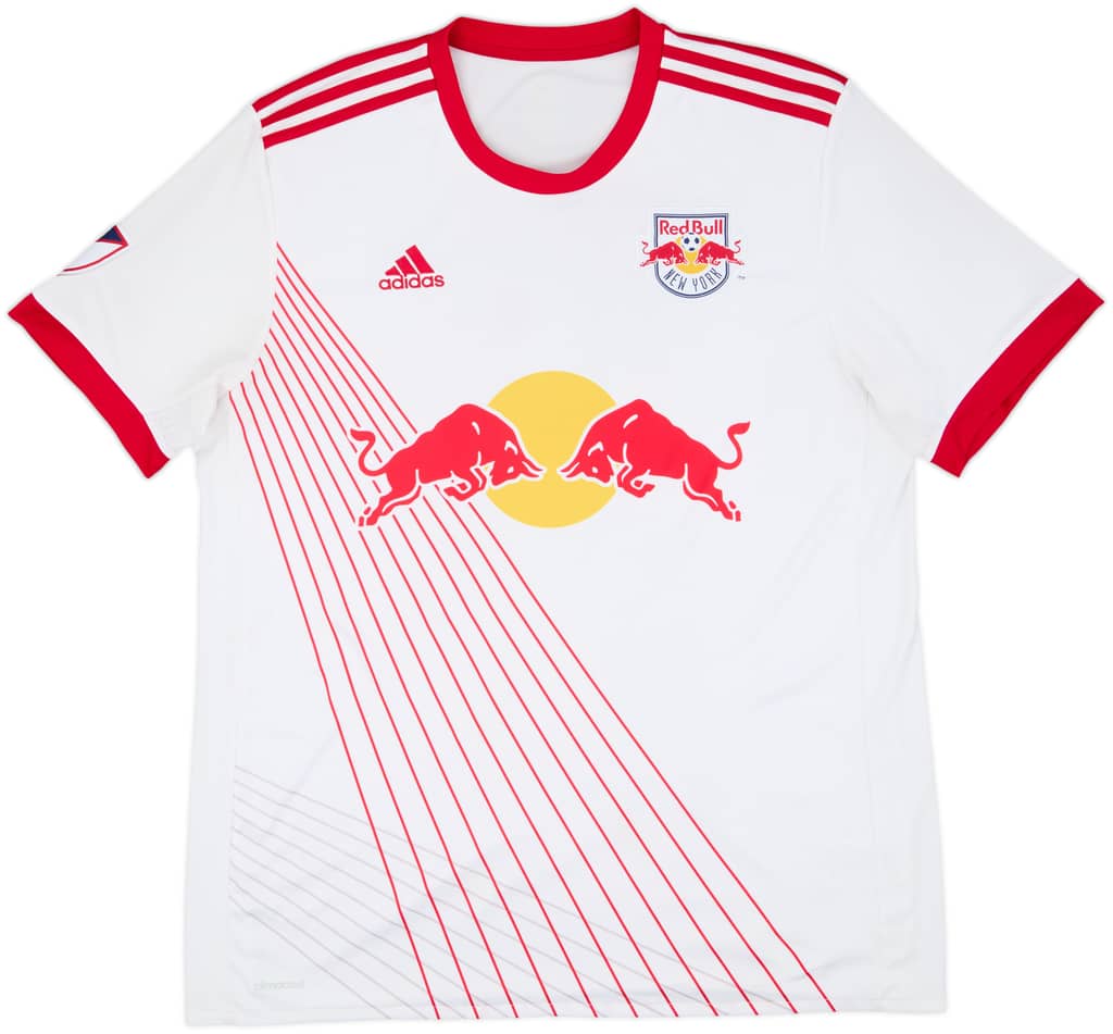 2017 New York Red Bulls Home Shirt - 8/10 - (XL)