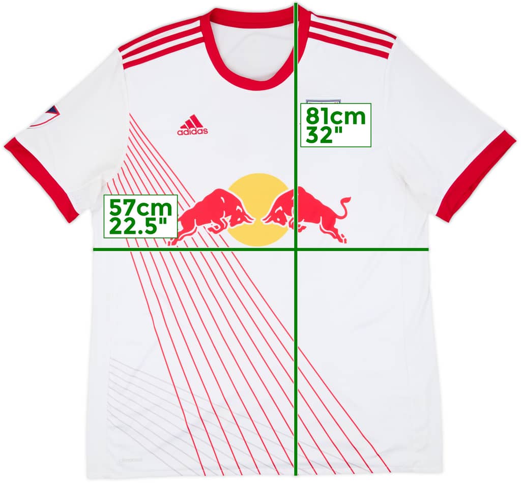2017 New York Red Bulls Home Shirt - 8/10 - (XL)